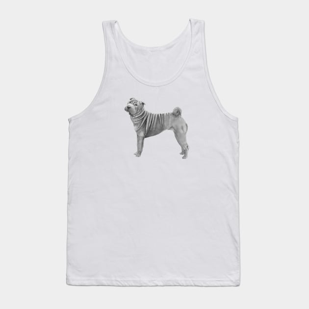 Shar pei Tank Top by doggyshop